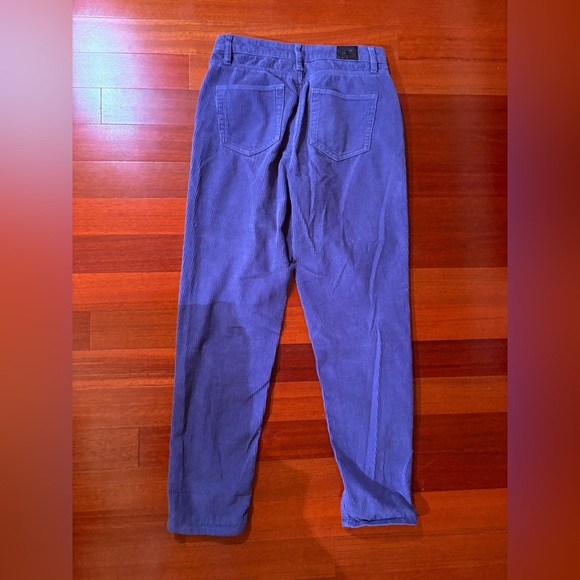 BDG Urban Outfitters Mom High-Rise Corduroy Pants Size 27 Blue - Picture 3 of 4